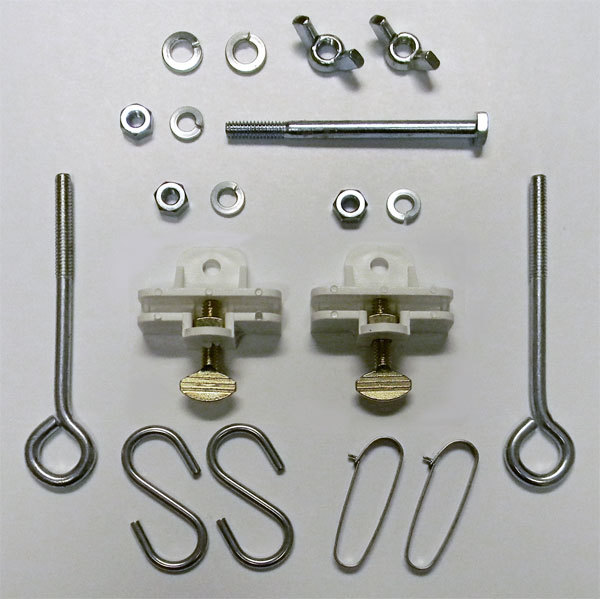 Realty One Group Real Estate Sign hardware Kit for White Aluminum Sign Post