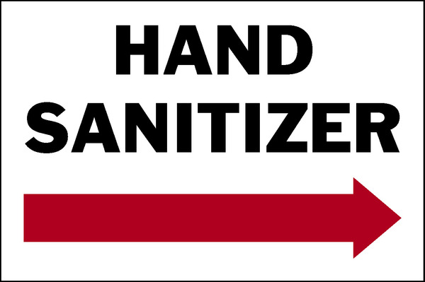 Independent Health & Safety Sign Panel, 12"h x 18"w, 4mm Corrugated Plastic