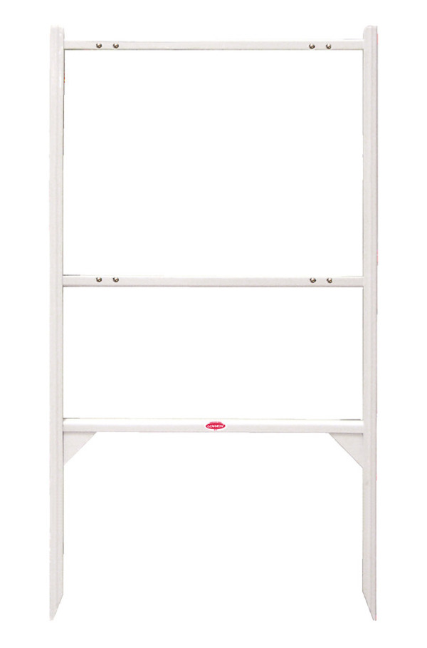 Independent Angle Iron Sign Frame, 18"h x 24"w - White