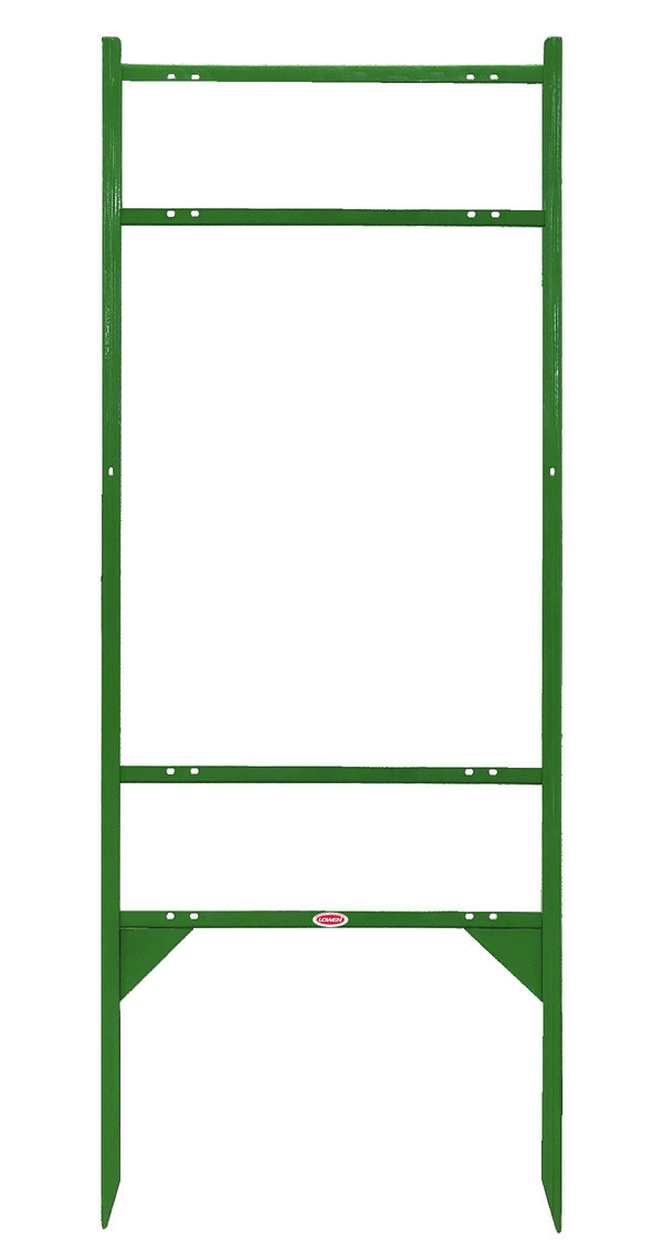 Better Homes and Gardens Real Estate Angle Iron Sign Frame with Two Rider Inserts, 24"h x 18"w, Green