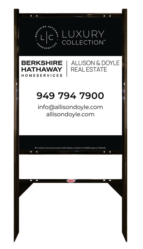 Angle Iron Frame And Office Sign Panel Unit, 30"H X 24"W, Steel