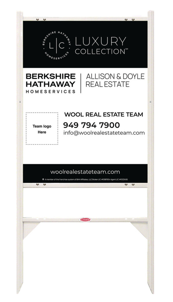 Angle Iron Frame And Team Logo Sign Panel Unit, 30"H X 24"W, Steel