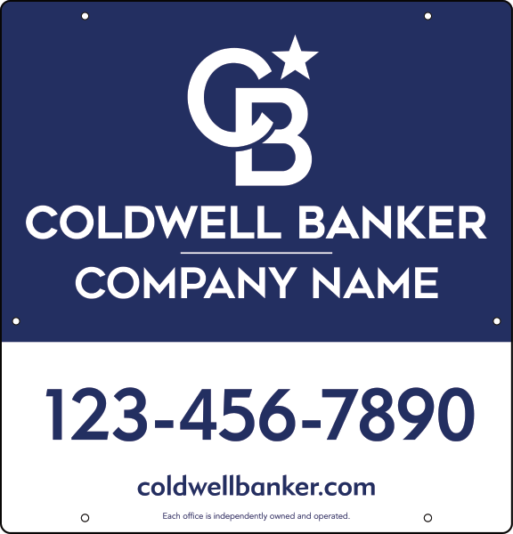 Office Hanging Sign Panel, 25"H X 24"W, Steel