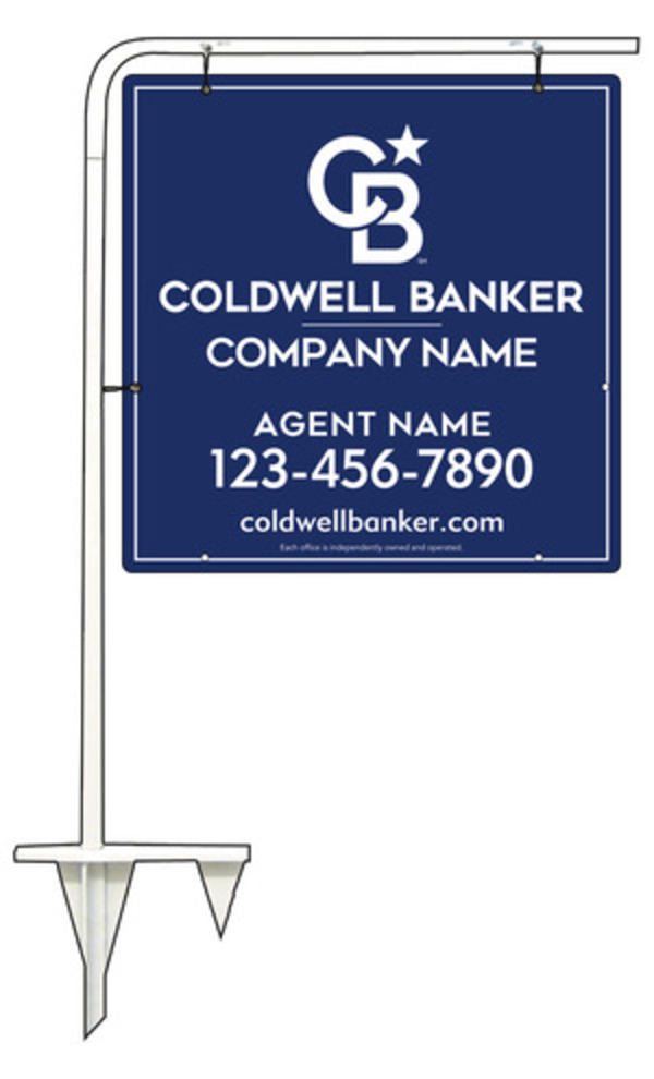 Tubular Stake And Reflective Agent Sign Panel Unit, 24"H X 24"W, .063 Aluminum