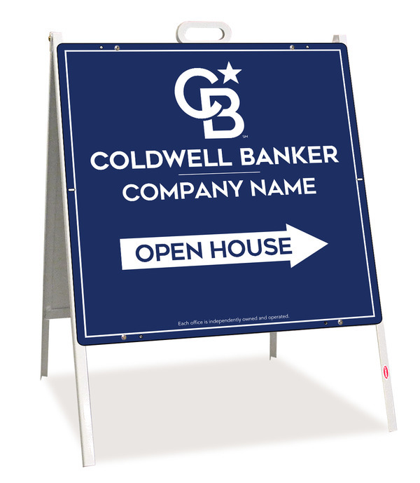 A-Frame And Office Open House Sign Panel Unit, 24"H X 24"W, .090 Poly