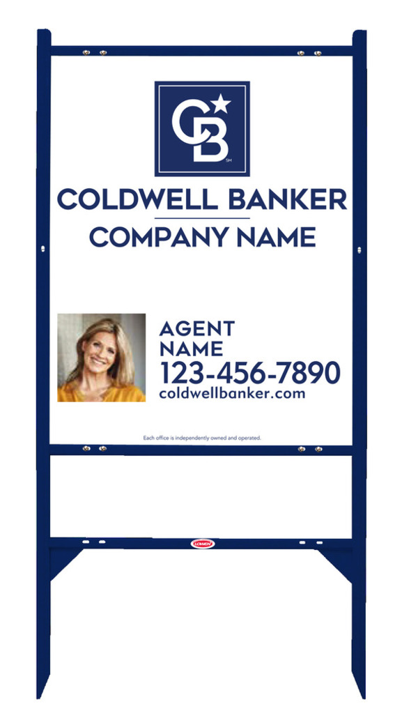 Angle Iron Frame And Reflective Agent Photo Sign Panel Unit, 30"H X 24"W, Steel