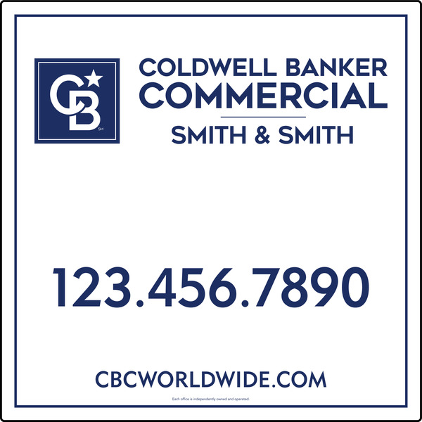 Commercial Office Sign Panel, Df, 48"H X 48"W, 3mm Aluminum Composite