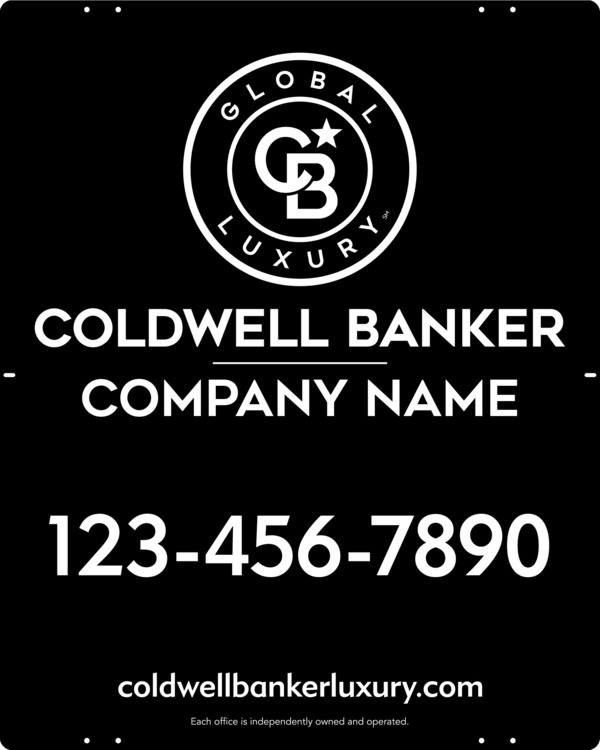 Reflective Office Sign Panel, 30"H X 24"W, 3mm Aluminum Composite