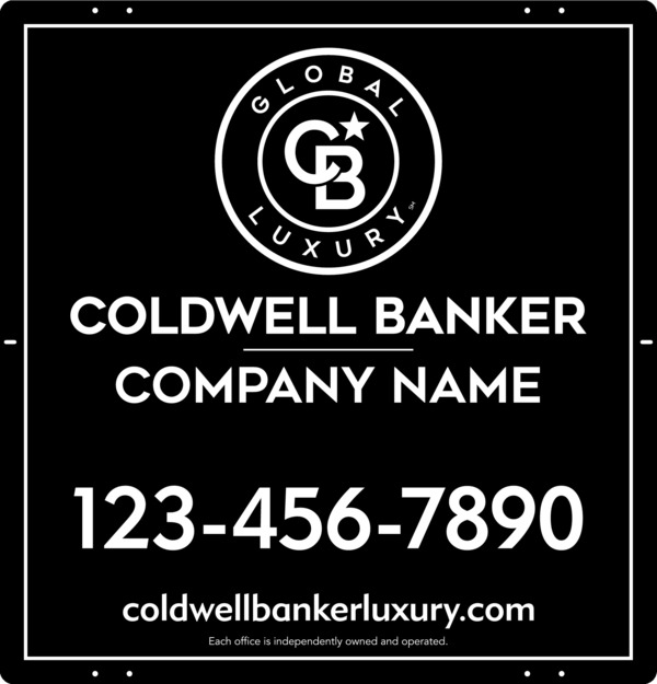 Office Sign Panel, 25"H X 24"W, 3mm Aluminum Composite