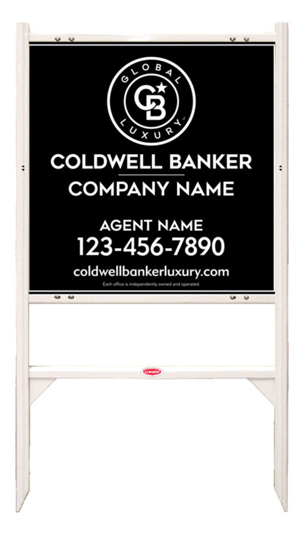 Angle Iron Frame And Reflective Agent Sign Panel Unit, 24"H X 24"W, 3mm Aluminum Composite