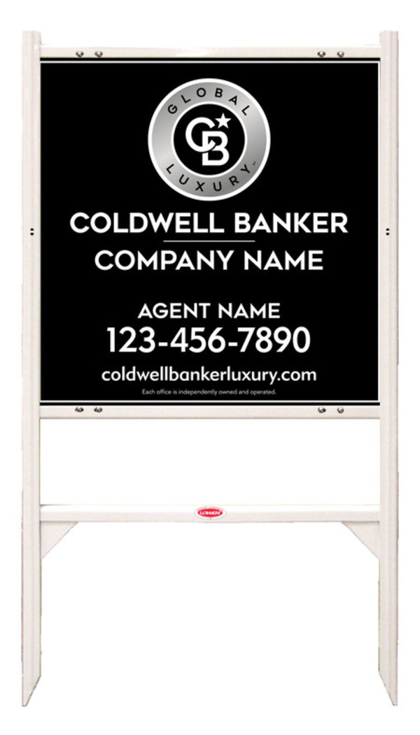 Angle Iron Frame And Reflective Agent Sign Panel Unit, 24"H X 24"W, 3mm Aluminum Composite