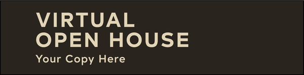 Corrugated Virtual Open House Rider 6X24 - Century 21 | Lowen Sign