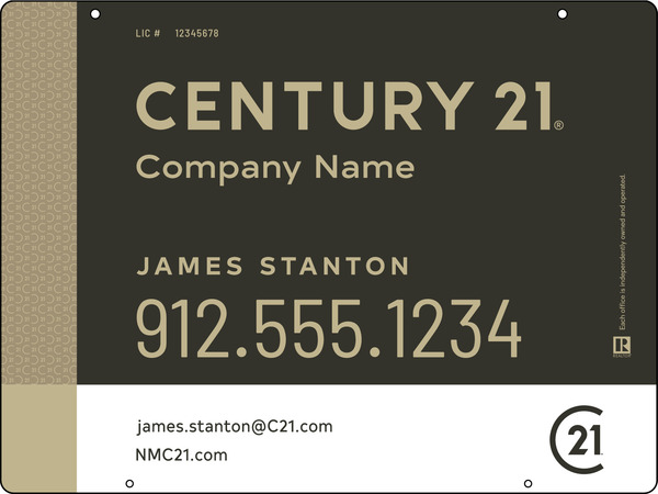 Aluminum Composite Reflective Hanging Panel 18X24 - C21 | Lowen Sign