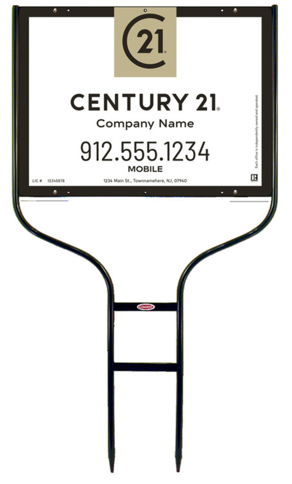 Round Rod Frame And Office Sign Panel Unit, 18"H X 24W