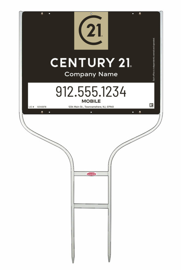 Round Rod Frame And Office Sign Panel Unit, 18"H X 24W
