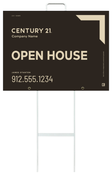 Corrugated Grab And Go Agent Open House Unit 18X24 - C21 | Lowen Sign