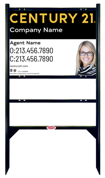 CENTURY 21&reg; Thor Frame 18x24 Steel Residential Office - Century 21 | Lowen Sign
