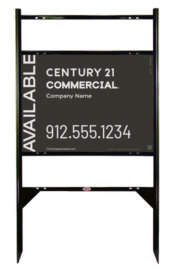 Thor Frame Unit 18X24 Aluminum Composite Dual Rider Distinctive  - Century 21 | Lowen Sign