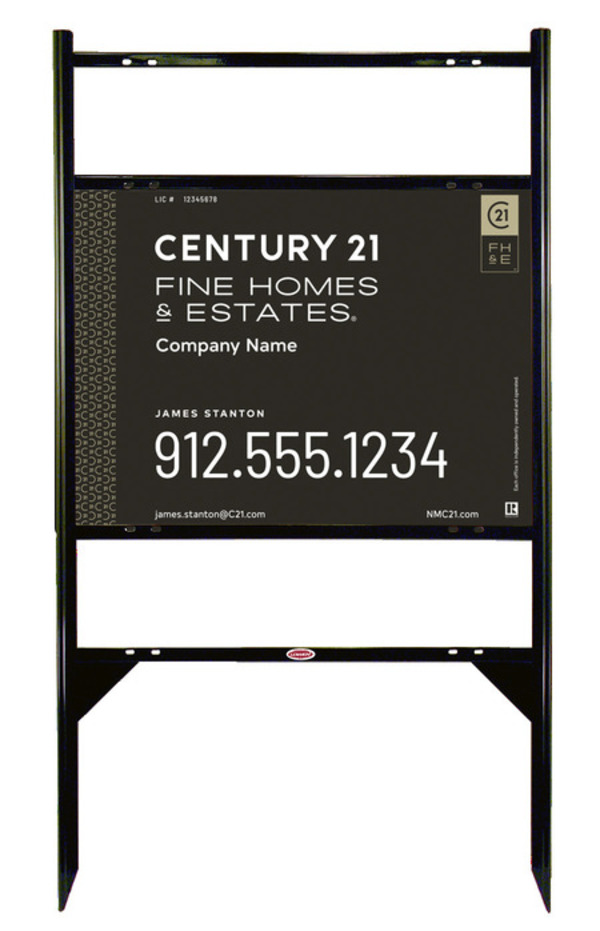 Thor Frame Unit 18X24 Aluminum Dual Rider Modern - Century 21 | Lowen Sign