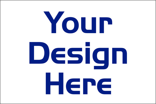 Independent Commercial Sign Panel, SF, 48"h x 72"w, 3mm Aluminum Composite