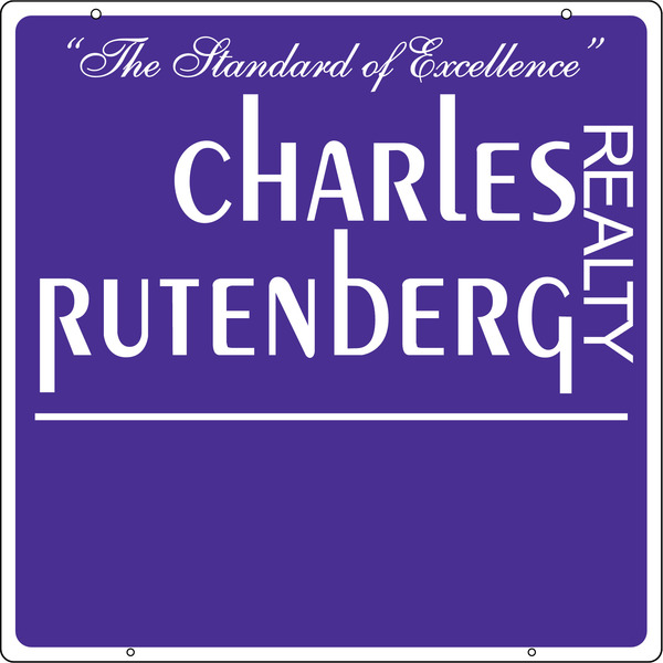 Charles Rutenberg Realty Steel Hanging Panel, 24"h x 24"w