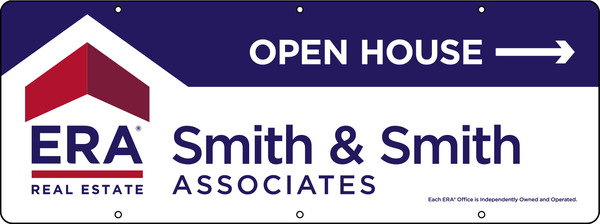 Open House Sign Panel, 24 GA Steel 9"H X 24"W