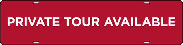 ERA&reg; Private Tour Available Sign Rider, 6"h x 24"w, Steel