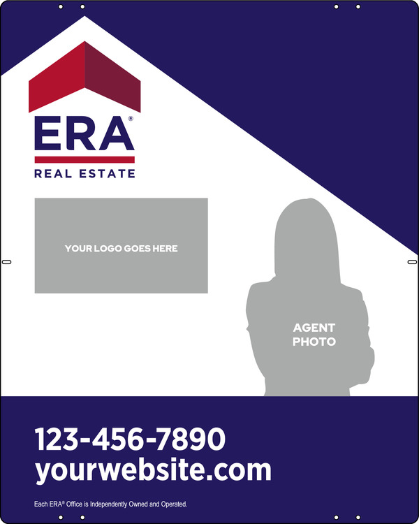 ERA&reg; Team Logo - Photo Sign Panel, 30"h x 24"w, Steel