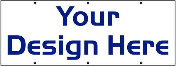 Independent Sign Panel, Corrugated 4mm, 9"h x 24"w, DF