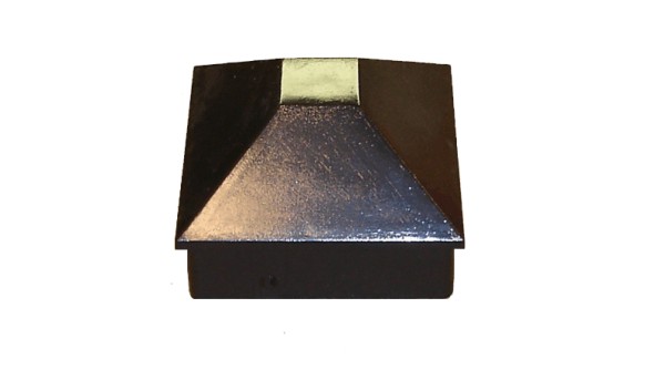 Independent Plastic End Cap 3 Inch Black Premier Post
