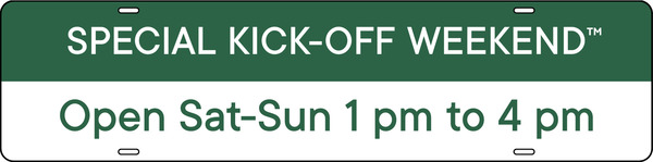 John L. Scott Special Kick-Off Weekend Sign Rider,  6"h x 24"w, Steel