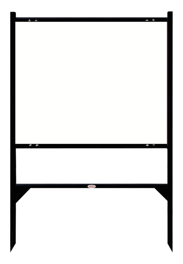 Keller Williams angle iron sign frame, 24"h x 30"w - Black