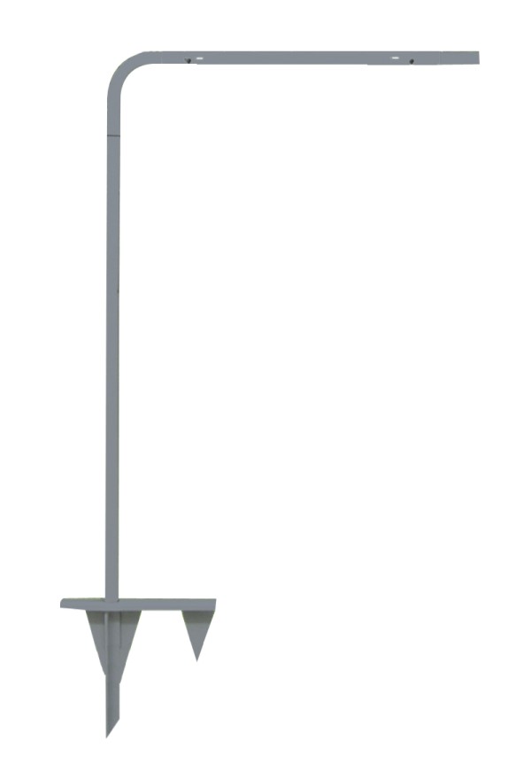 Keller Williams Tube Sign Stake, 51.25" - Gray
