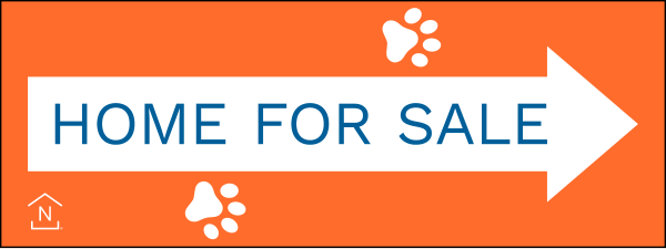 NextHome Directional Home For Sale Sign Panel, Corrugated 4mm, 9"h x 24"w