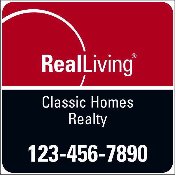 Fold-Over Enhanced Logo Sign Panel, .050 Polyethylene 24"H X 24"W