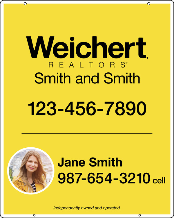 Hanging Photo Sign Panel, 30"H X 24"W