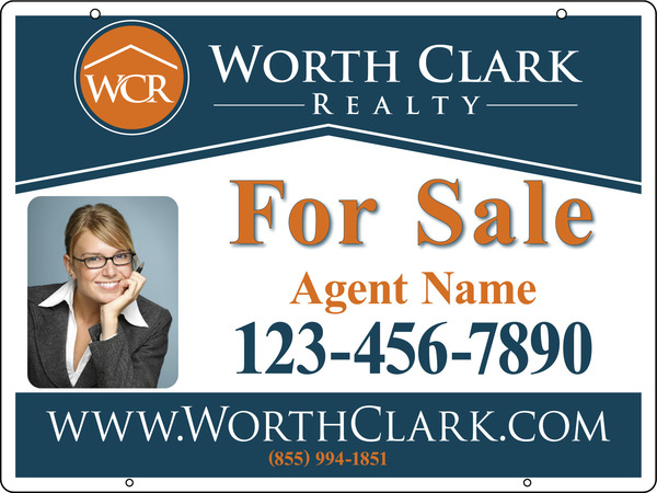 Hanging Photo Sign Panel, 18"H X 24"W, Steel