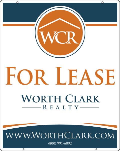 Reflective Hanging Office Sign Panel, 30"H X 24"W, .063 Aluminum