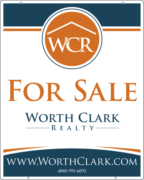 Reflective Hanging Office Sign Panel, 30"H X 24"W, Steel