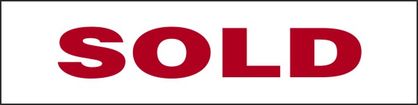 real estate sold magnet sign for sign panels, 4h x 16w