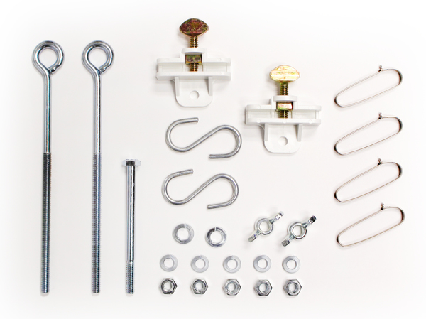 Heavy Duty Hardware Kit for Aluminum Sign Post