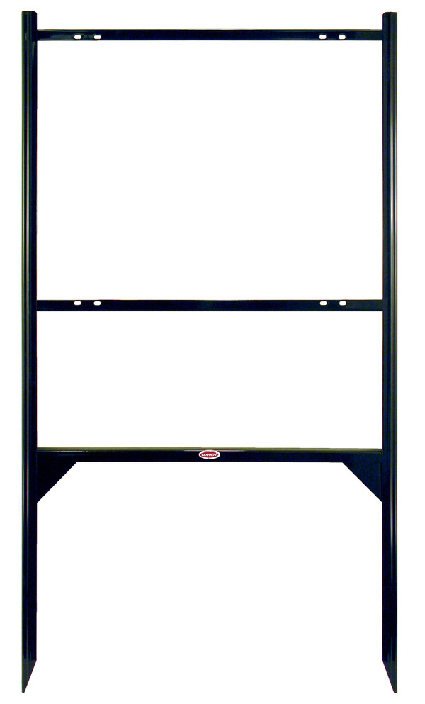 Real Estate Angle Iron Sign Frame, 18h x 24w  - Black