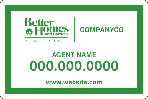 magnetic sign for vehicle advertising, 12h x 18w