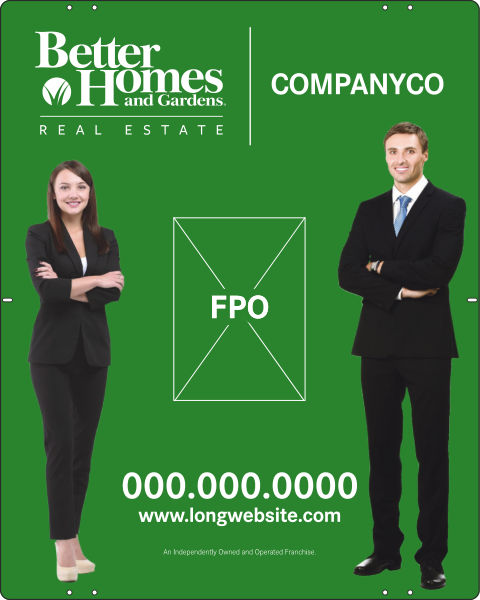 Sign Panel, 24 GA Steel 30h x 24w