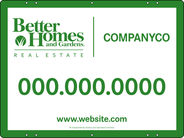 Sign Panel, 24 GA. Steel, 18h x 24w