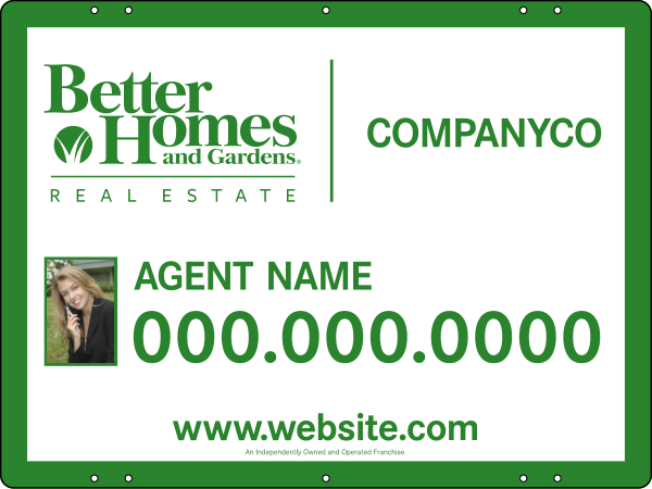 Photo Sign Panel, 24 GA. Steel, 18h x 24w