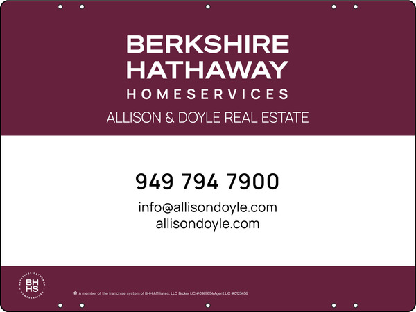 Office Sign Panel, 18h x 24, Steel