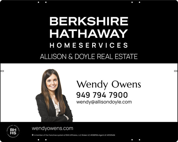 Cut Out Photo Sign Panel, 24h x 30, Steel