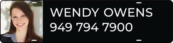 Agent Photo Sign Rider, 6h x 24w, Steel