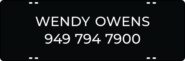 Agent Sign Rider, 8h x 24w, Steel